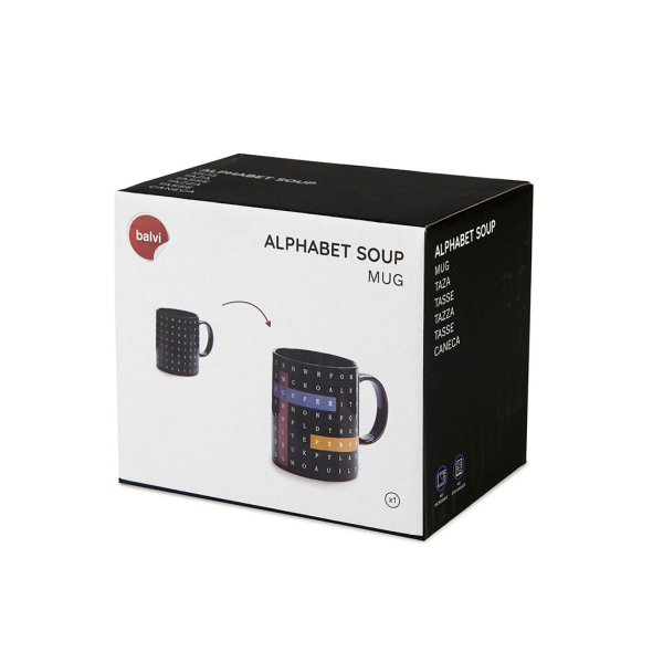 Κούπα 290ml Balvi By Octopus Alphabet Soup