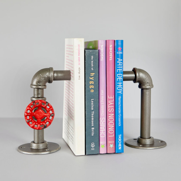 Βιβλιοστάτες (10x8x15) Balvi By Octopus Pipeline Double Iron