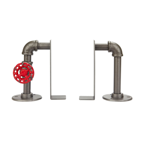 Βιβλιοστάτες (10x8x15) Balvi By Octopus Pipeline Double Iron