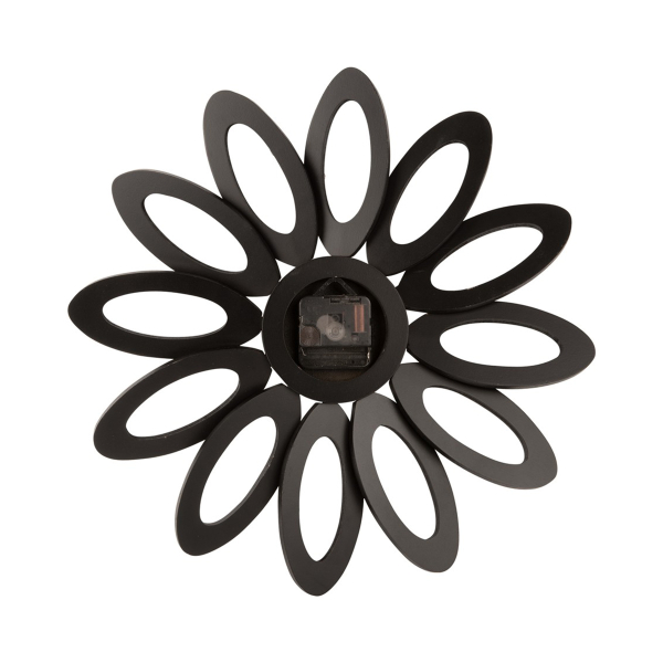 Ρολόι Τοίχου (Φ40) Karlsson Fiore Veneer Black
