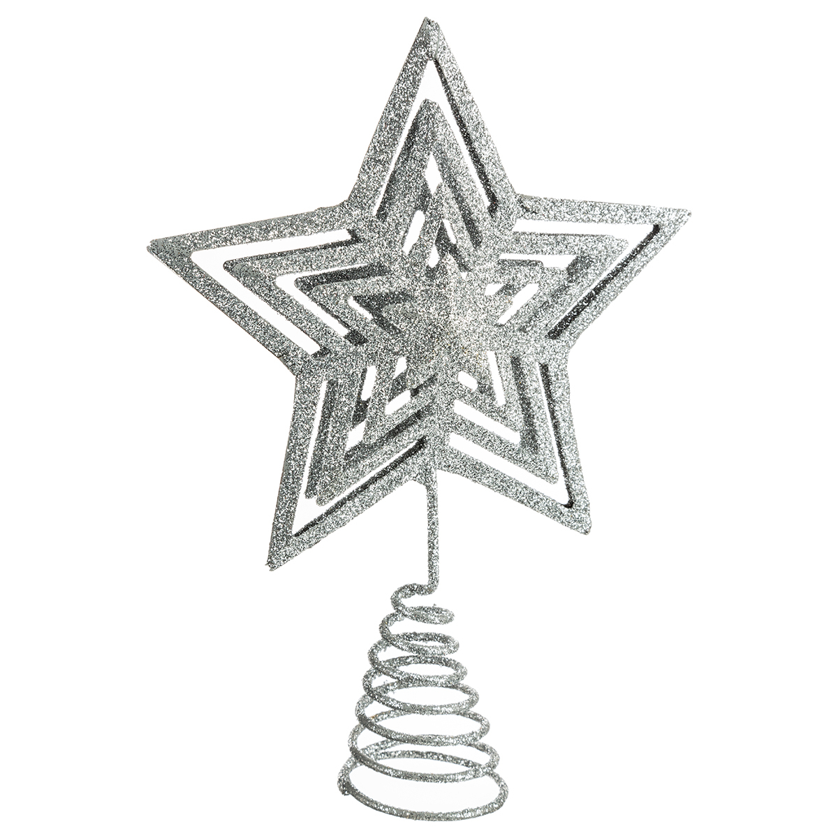 Χριστουγεννιάτικη Κορυφή Δέντρου (20×20) A-S Star Silver 147650