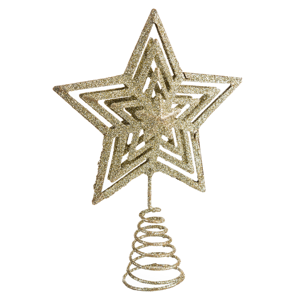 Χριστουγεννιάτικη Κορυφή Δέντρου (20x20) A-S Star Gold 147650