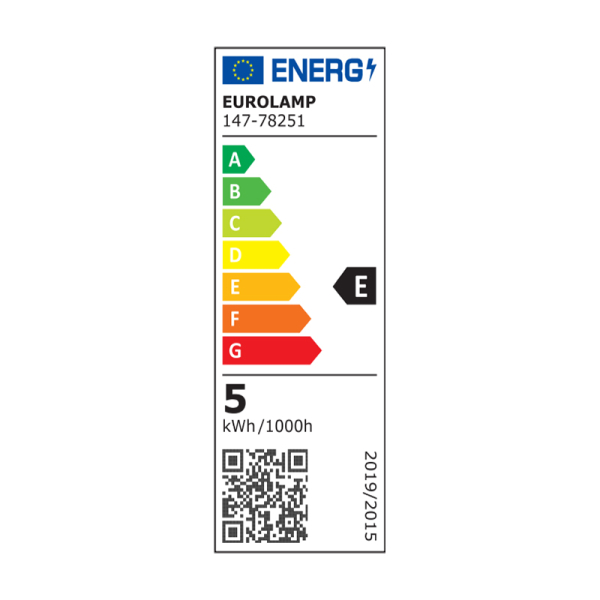 Λάμπα Led Eurolamp E27/4.5W/4000K/480Lm 147-78251
