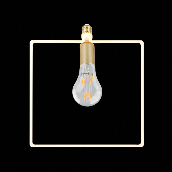 Eurolamp Διακοσμητική Λάμπα LED Eurolamp Dimmable E27/12W/2700K/1500Lm Square 147-78721