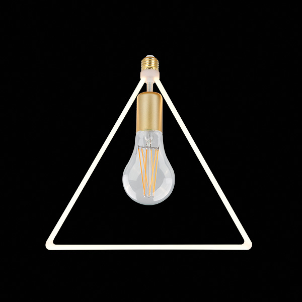 Eurolamp Διακοσμητική Λάμπα Led Eurolamp Dimmable E27/12W/2700K/1500Lm Triangle 147-78722