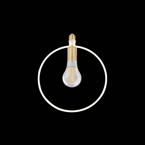 Eurolamp Διακοσμητική Λάμπα Led Eurolamp Dimmable E27/12W/2700K/1500Lm Circle 147-78723