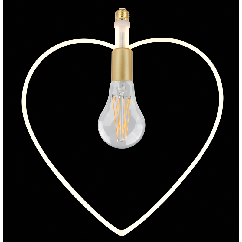 Διακοσμητική Λάμπα LED Eurolamp Dimmable E27/12W/2700K/1500Lm Heart 147-78724