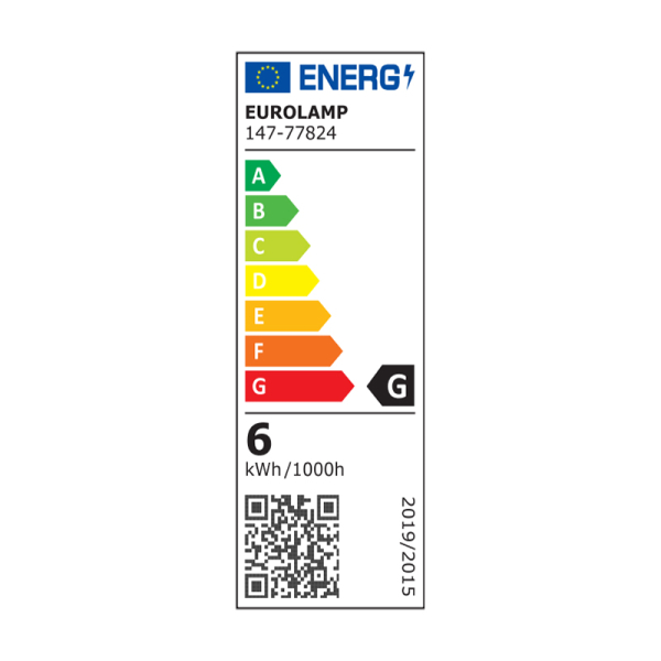 Λάμπα LED Eurolamp GU10/6W/4000K/530Lm 147-77824