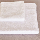 Πετσέτα Σώματος Λευκή (70×140) Hotel Stripes 500gr/m2