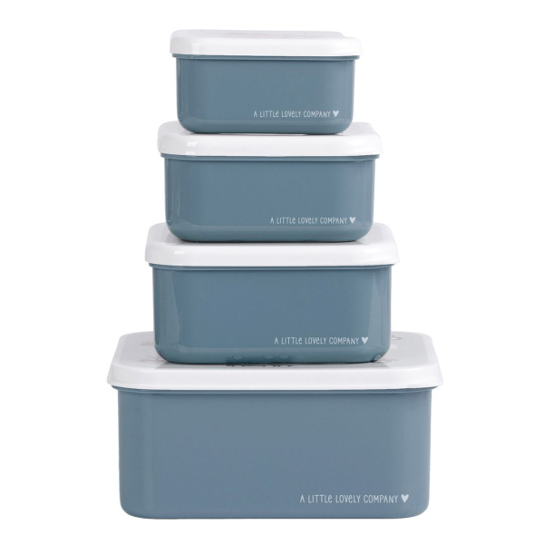Φαγητοδοχεία (Σετ 4τμχ) Α Little Lovely Company Vehicles SBSEVE58