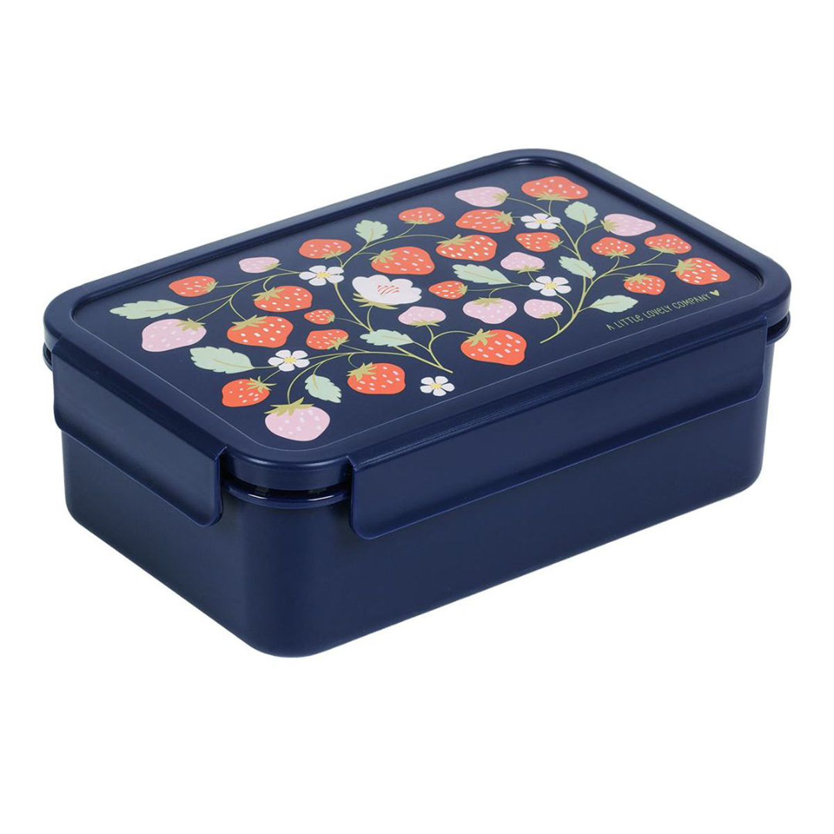Φαγητοδοχείο με Χωρίσματα (22X7X14 5) Α Little Lovely Company Strawberries Sbstbu55 Home Παιδικά Είδη Φαγητού & Αξεσουάρ Σερβιρίσματος Spitishop