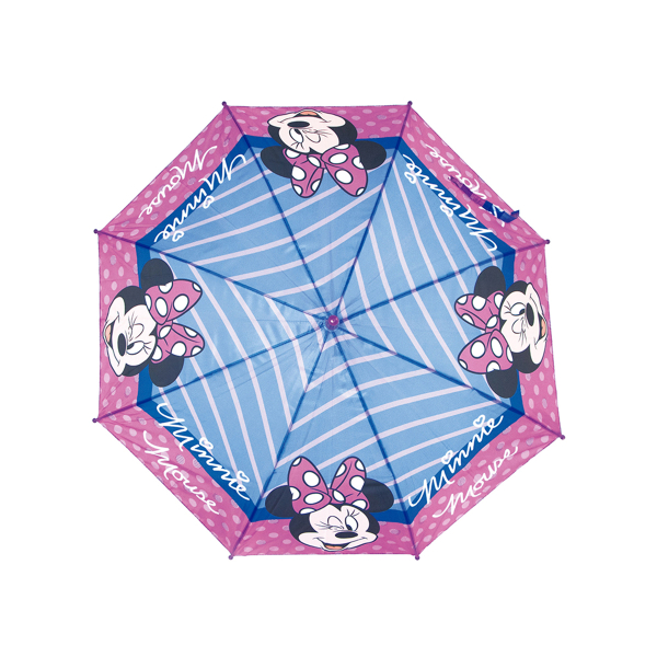 Ομπρέλα Βροχής Αυτόματη Μπαστούνι Safta Minnie Mouse Lucky 322212118