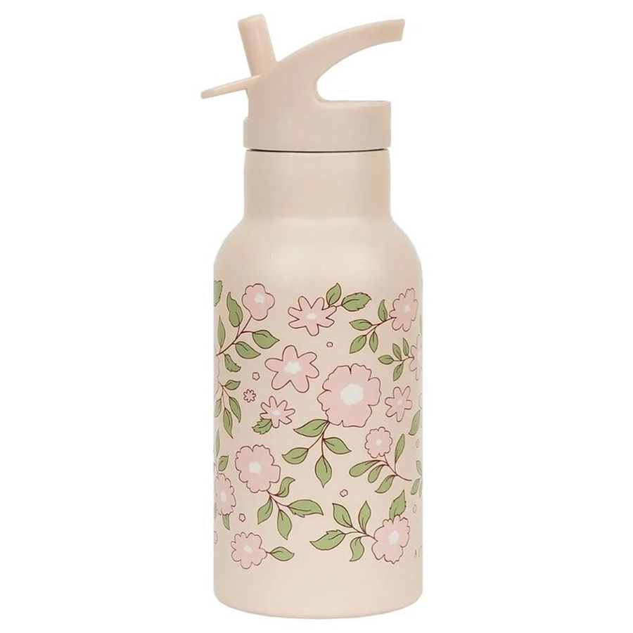 Παγούρι - Θερμός 350Ml με Καλαμάκι Α Little Lovely Company Blossoms Pink Dbssbp58 Home Παιδικά Είδη Φαγητού & Αξεσουάρ Σερβιρίσματος Spitishop