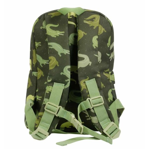 Σχολική Τσάντα Νηπιαγωγείου (23.5x10x30) Α Little Lovely Company Crocodiles BPCRGR70