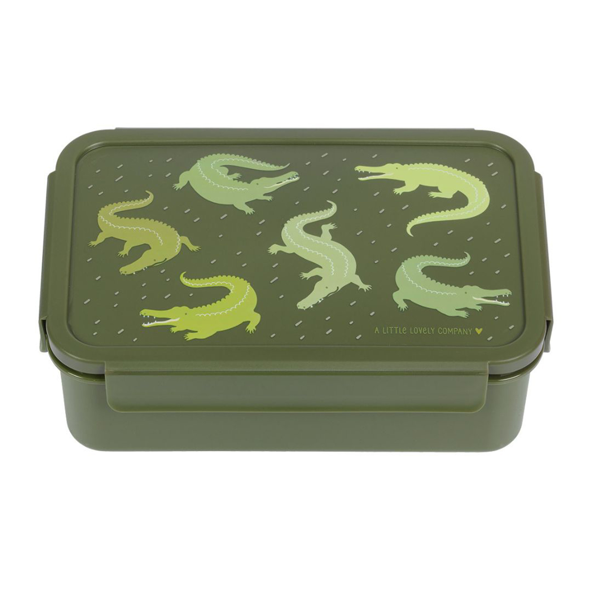 Φαγητοδοχείο (22X7X14 5) Α Little Lovely Company Crocodiles Sbcrgr54 Home Παιδικά Είδη Φαγητού & Αξεσουάρ Σερβιρίσματος Spitishop