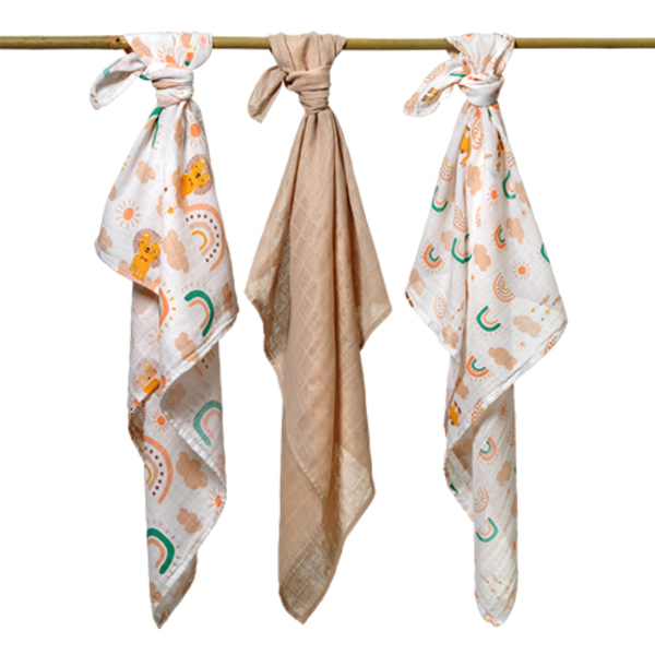 Μουσελίνες/Πάνες Αγκαλιάς (Σετ 3τμχ) BabyOno BN348/08