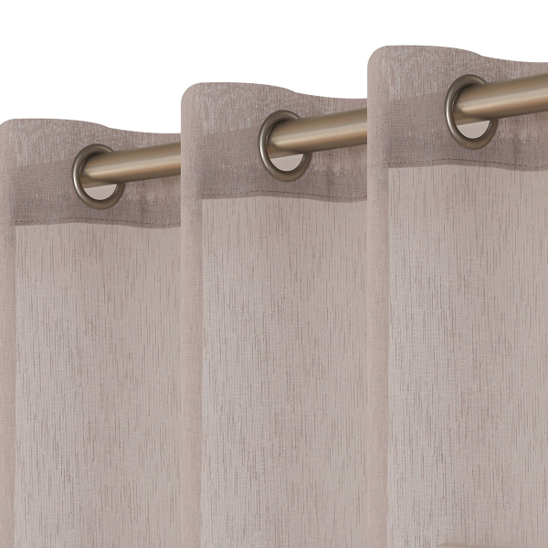 Κουρτίνα (140x285) Με Τρουκς Βιοκαρπέτ Home Seraina 04 Grey