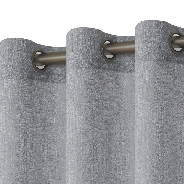 Κουρτίνα (140x265) Με Τρουκς Βιοκαρπέτ Home Soraya 13 Grey