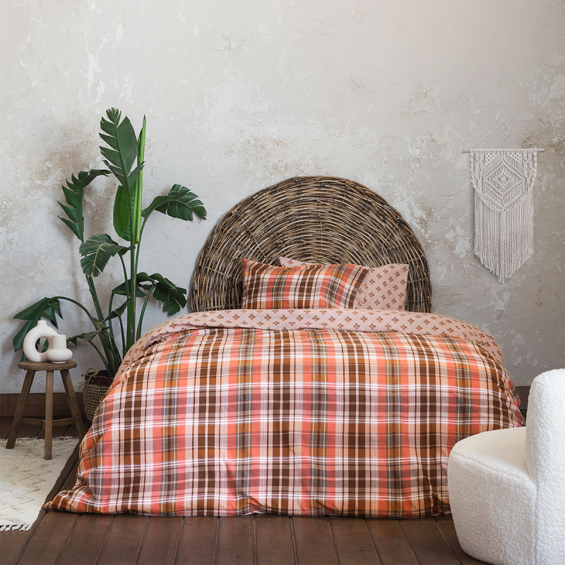 Φανελένια Σεντόνια Μονά (Σετ) Nima Bed Linen Dakota