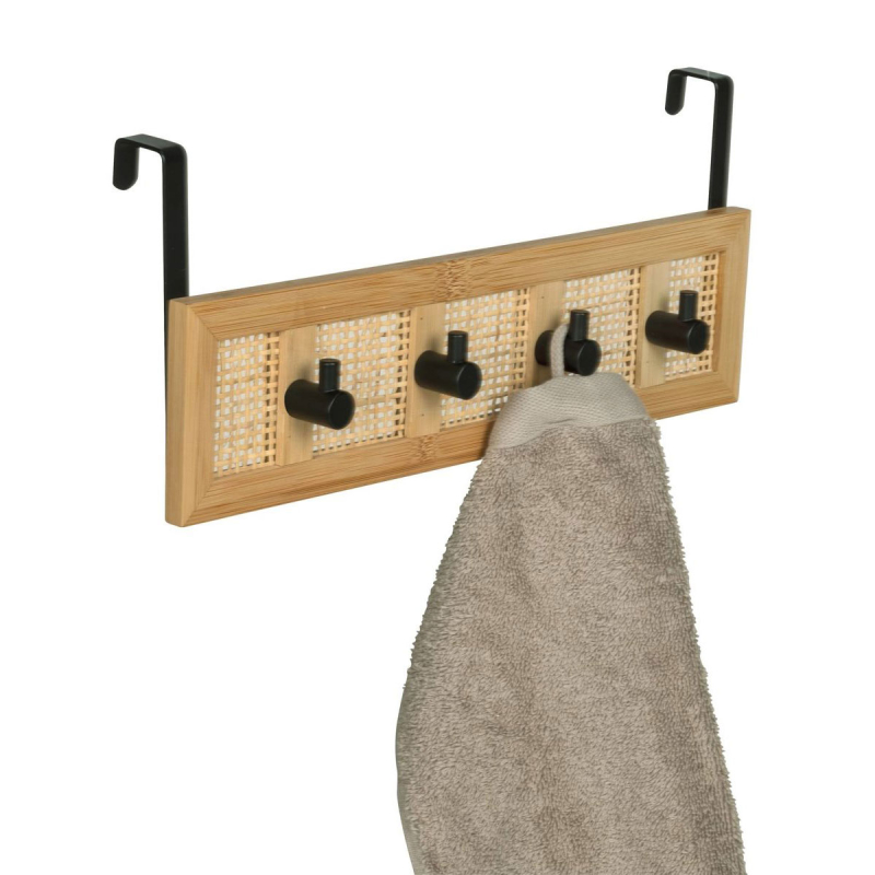 Κρεμάστρα Πόρτας 4 Θέσεων (33x6x14) Wenko Allegre 25614100