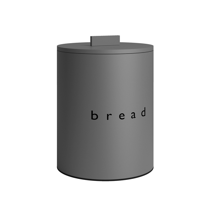 Ψωμιέρα (Φ20x25) Pam & Co 2225-163 Matt Concrete Grey