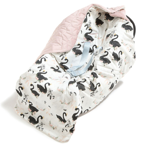 Κουβέρτα 2 Όψεων Για Κάθισμα Αυτοκινήτου La Millou Moonlight Swan