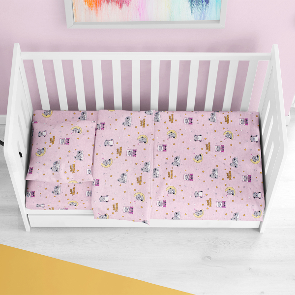Πάπλωμα Κούνιας (120x160) Dimcol Sweet Dreams 550 Pink