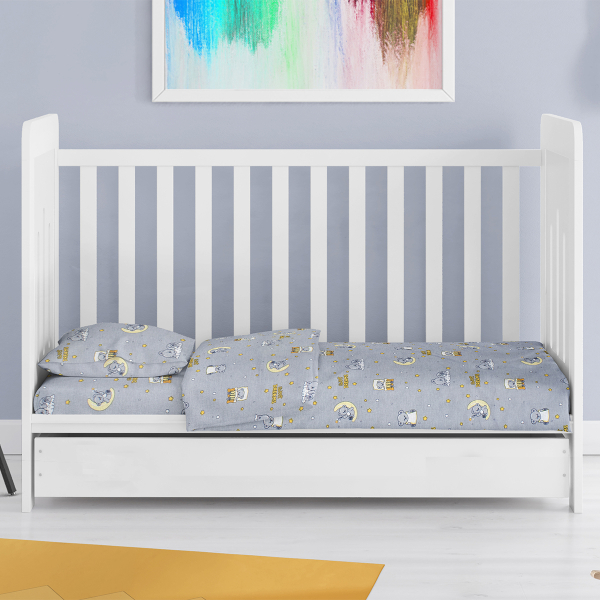 Πάπλωμα Κούνιας (120x160) Dimcol Sweet Dreams 552 Grey