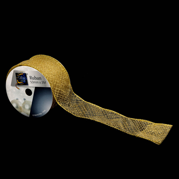 Χριστουγεννιάτικη Κορδέλα (300x5) A-S Gold 169533