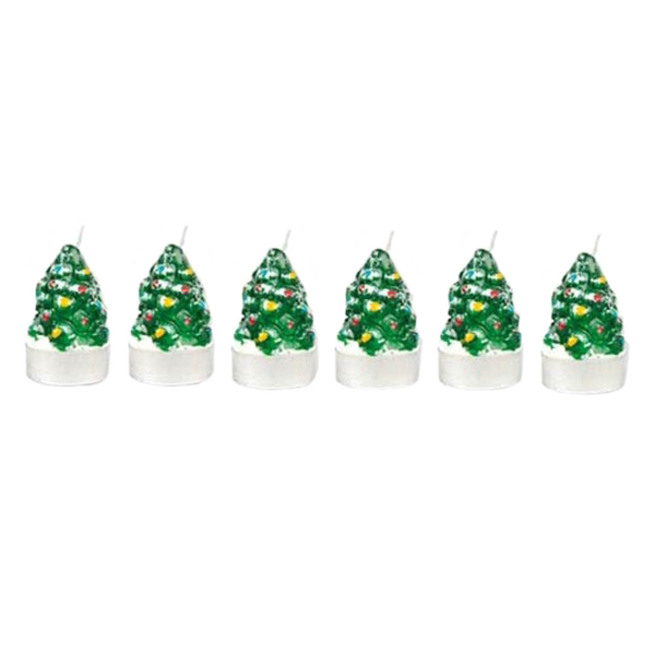 Χριστουγεννιάτικα Κεριά Ρεσώ (Σετ 5τμχ) A-S Trees 113559