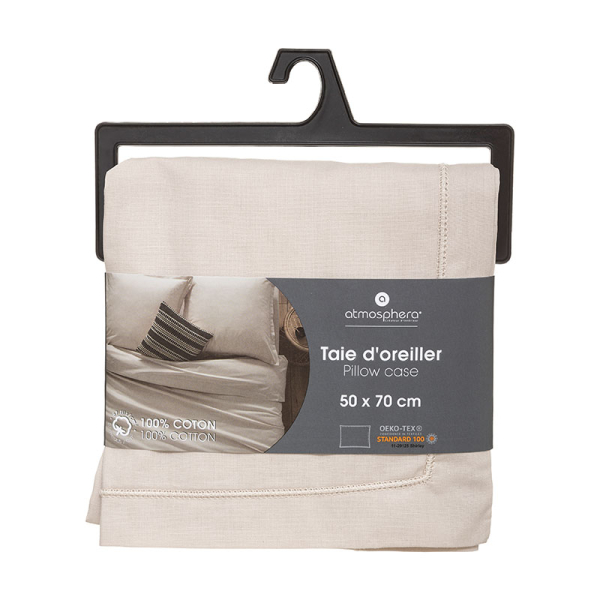 Μαξιλαροθήκη Oxford (50x70) A-S D'Oreiller Lin 178571D