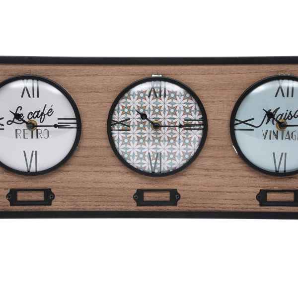 Ρολόι Τοίχου Τριπλό (48x20) A-S Caf Natalino 195207