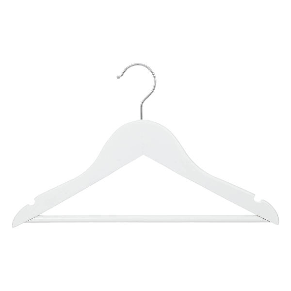Παιδικές Κρεμάστρες Ρούχων (Σετ 4τμχ) A-S Hanger White 195840A
