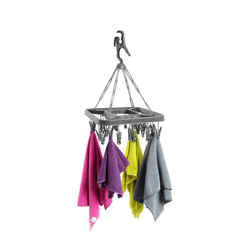 Απλώστρα Μπαλκονιού Κρεμαστή Με 26 Μανταλάκια F-V Hanger 117273