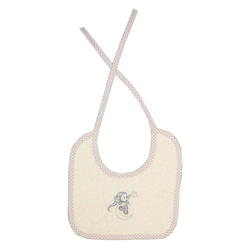 Σαλιάρα Πετσετέ (25x25) Dimcol Dreaming Elephant 169 Εκρού