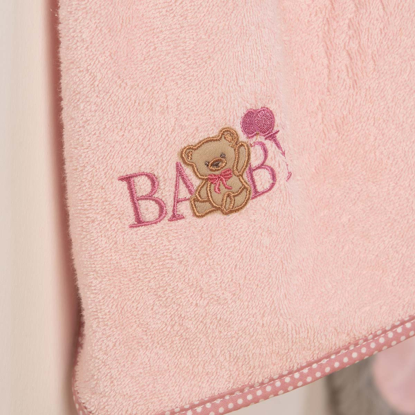 Βρεφική Κάπα (75x85) Dimcol Baby Bear 162 Ροζ