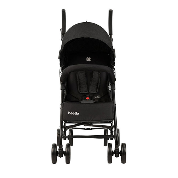 Καρότσι Μπαστούνι (6+ Μηνών/ Έως 22kg) Kikka Boo Beetle Black 2023