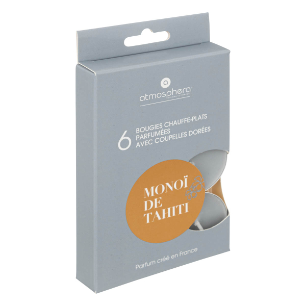 Κεριά Ρεσώ Αρωματικά (Σετ 6τμχ) A-S Izor Monoi 196024D