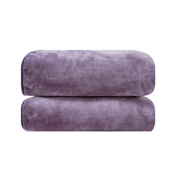 Κουβέρτα Βελουτέ King Size (260x240) Kentia Loft Notte 42 Purple