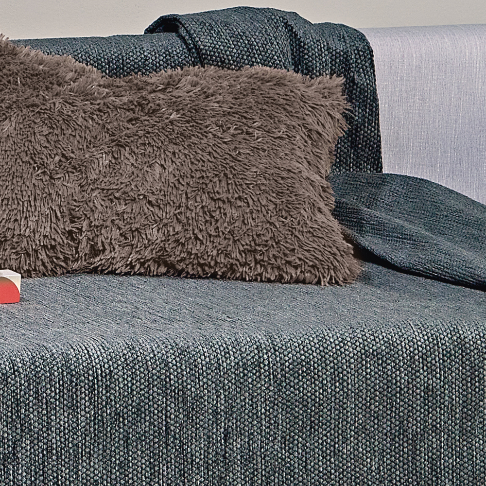 Ριχτάρι Καναπέ Τριθέσιου (180X300) Kentia Stylish Kanon 24 Dark Grey Home Λευκά Είδη Σαλονιού Ριχτάρια Spitishop