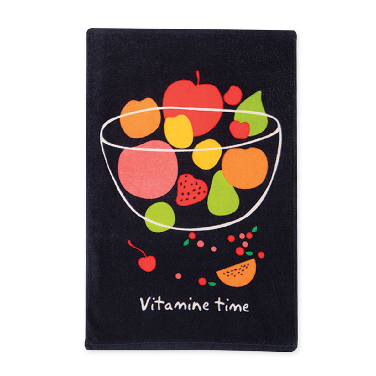 Πετσέτα Κουζίνας (40×60) Nef-Nef Vitamine Time Black
