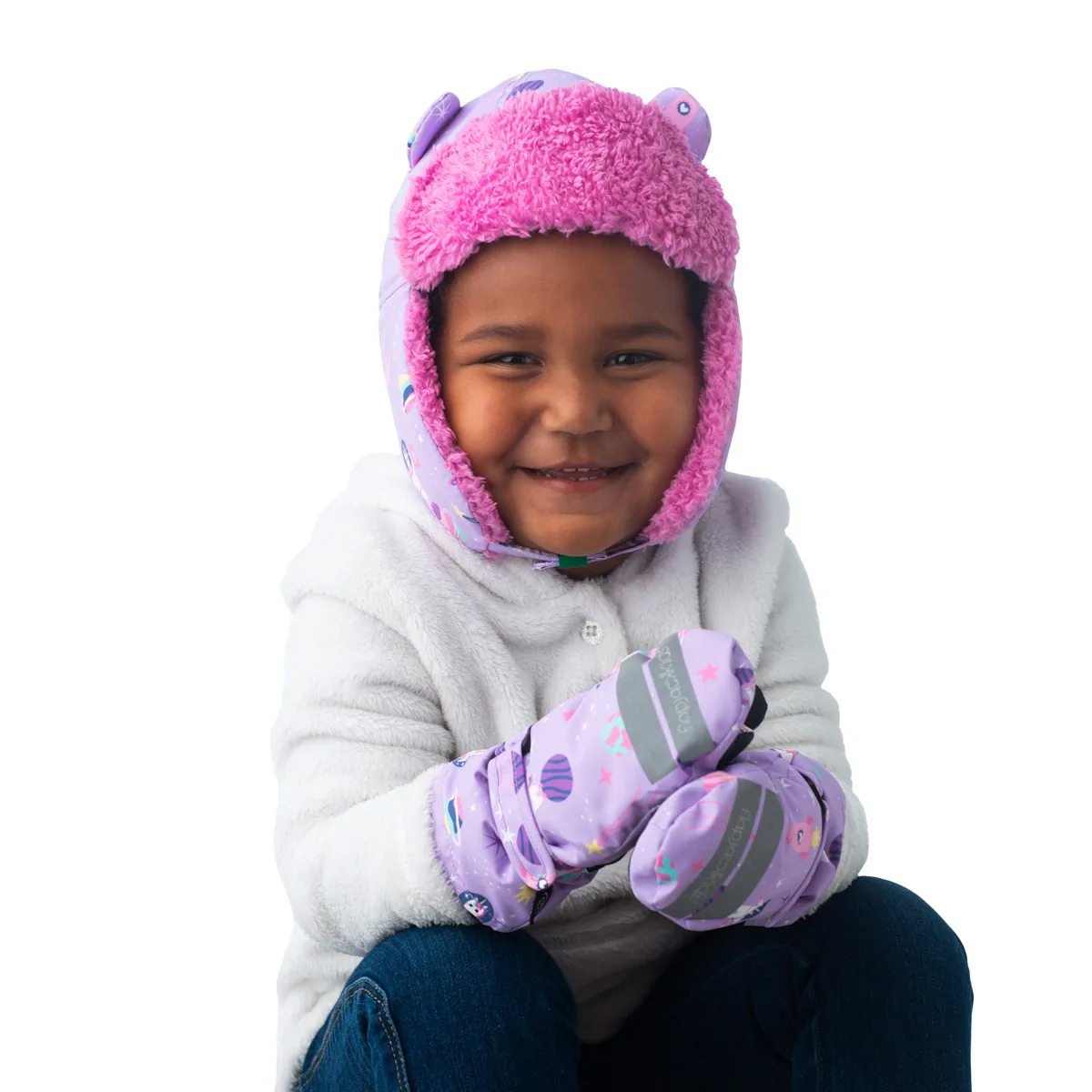 Παιδικό Αδιάβροχο Σκουφάκι Trapper Hat Flapjackkids Unicorn Medium Home Ένδυση Παιδική - Βρεφική Σπιτιού Παιδικά & Βρεφικά Αξεσουάρ Ένδυσης Spitishop