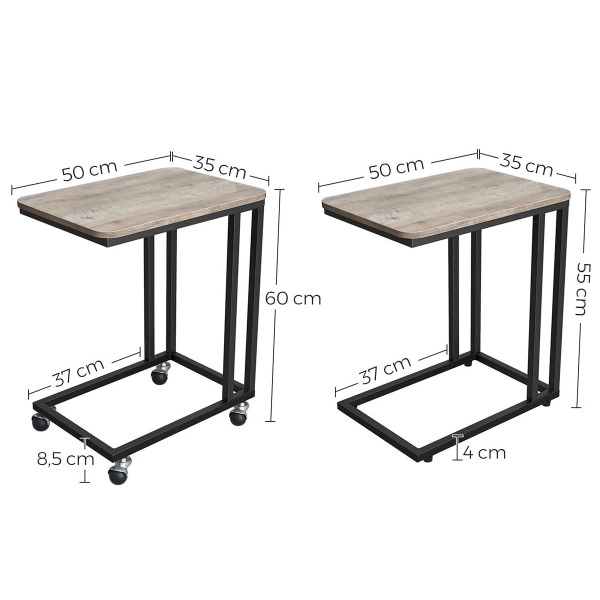 Βοηθητικό Τραπεζάκι (50x35x62) Vasagle LNT050B02