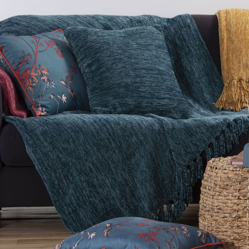 Κουβέρτα Καναπέ Fleece (130x180) Nef-Nef Homeware Splendid Green