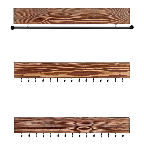 Επιτοίχιες Κρεμάστρες Κοσμημάτων (Σετ 3τμχ) Songmics JJS11CB