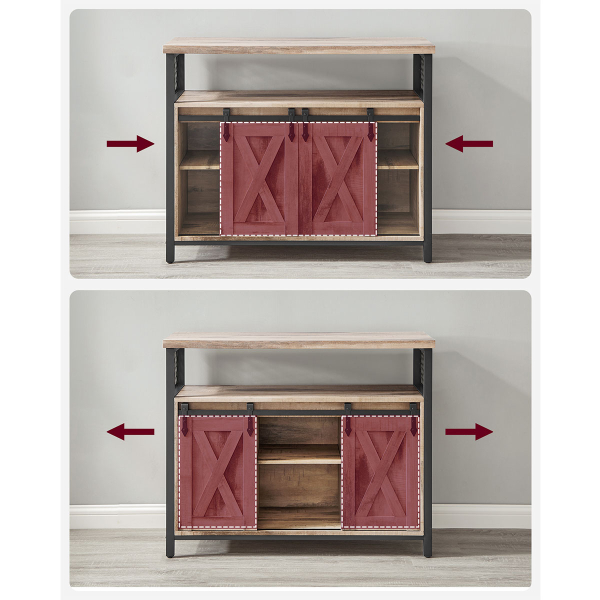 Μπουφές (100x33x80) Vasagle LSC092B50