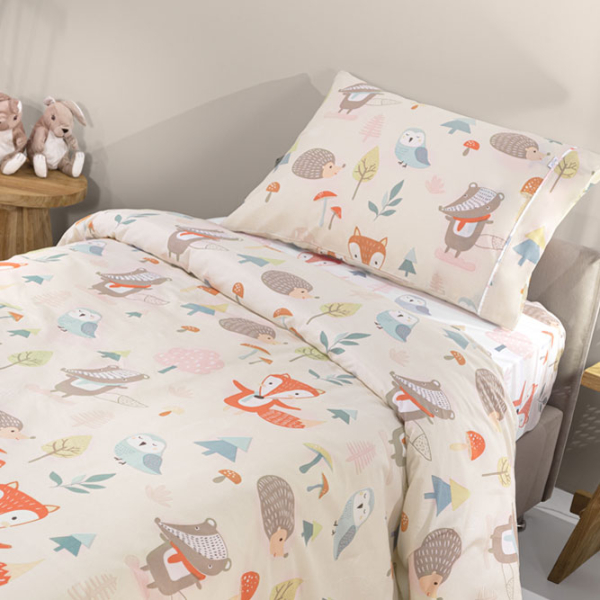 Σεντόνια Μονά (Σετ) Saint Clair Timber Pudra