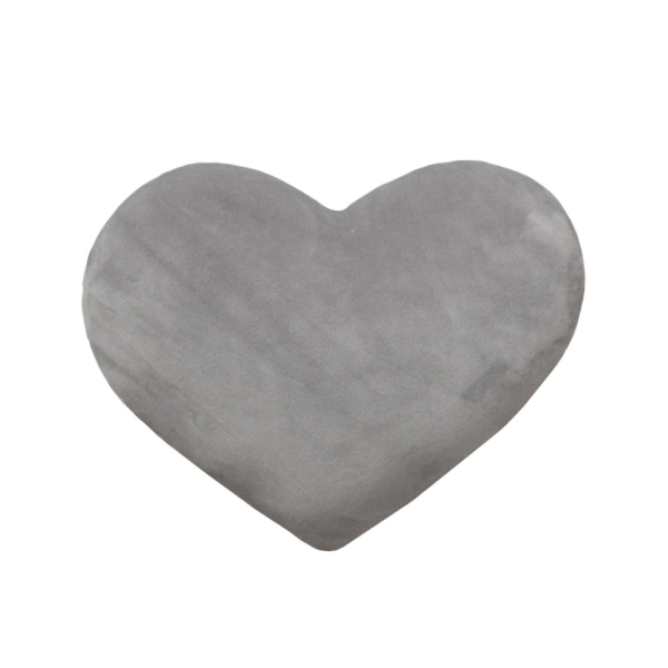 Διακοσμητικό Μαξιλάρι (30x30) Saint Clair Heart Silver