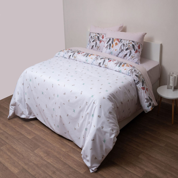 Σεντόνια Υπέρδιπλα (Σετ) Viopros Fresh Μελίσσα