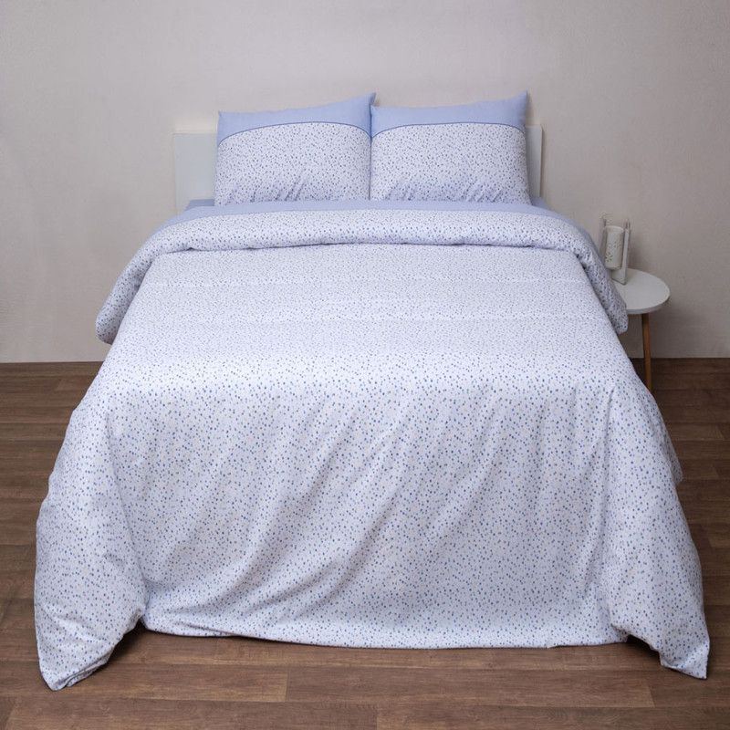 Σεντόνια King Size (Σετ) Viopros Fresh Νίνα Σιέλ